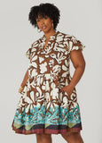 Floral Cotton Babydoll Dress