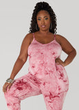 Plus Size Jumpsuit Plus Size One Piece Tie Dye Summer Onesie