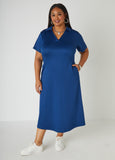 Plus Size polo shirt dress plus size maxi dress plus size spring dresses