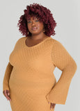 Plus Size Pointelle Knit Top Plus Size Knit Set Matching Two Piece