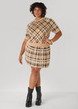 Plaid Intarsia Sweater