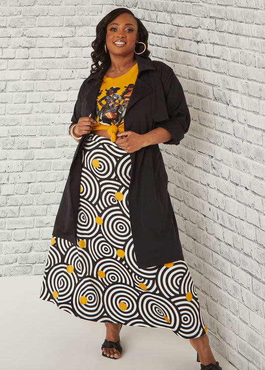 Belted Wrap Trench Coat