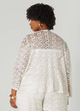 Open Front Lace Jacket