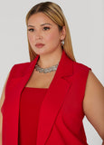Button Embellished Vest