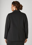 Button Front Ponte Blazer