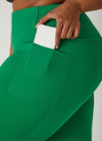 High Waist Knit Athletic Leggings