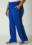 Seamed Striped Track Pants