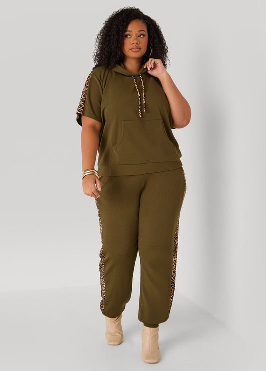 Animal Trimmed Joggers