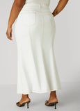 Mermaid Denim Maxi Skirt