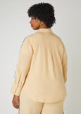 Cotton And Linen Blend Shirt