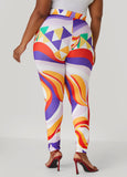 Abstract Print Leggings