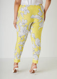 Floral Print High Rise Leggings