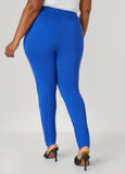 High Waist Ponte Pull On Leggings