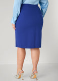 Slip On Ponte Pencil Skirt