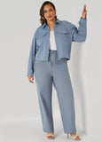 Plus Size Cotton And Linen Pants