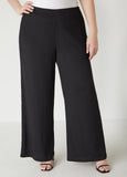 Textured Knit Straight Leg Pants
