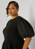 Puff Sleeved Peplum Tee