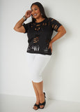 Cutout Scuba Tee