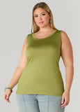 Plus Size Basic Knit Cami