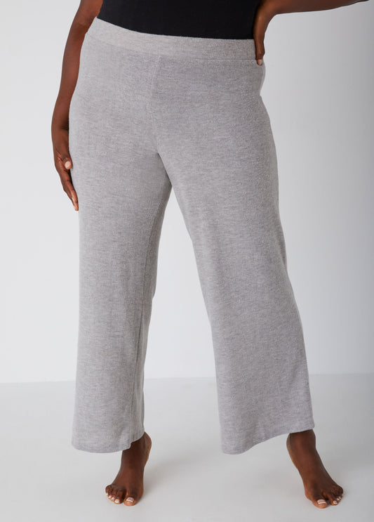 Brushed Hacci Knit Lounge Pants