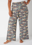 Plus Size Hacci Knit Lounge Pants