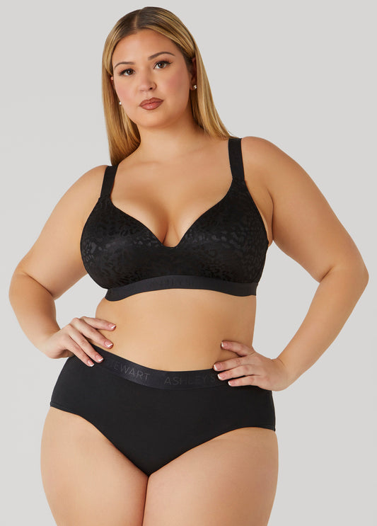 Logo Cotton Blend Briefs