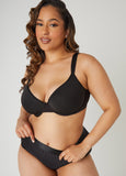 Plus Size Stripe Spacer Cup T-Shirt Bra