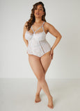 Lace And Mesh Caged Bodysuit