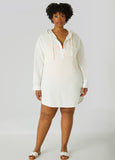 Plus Size Nicole Miller Cotton Cover Up