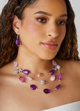 Bead & Crystal Bracelet Set