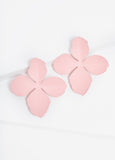 Coated Flower Earrings