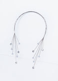 Faux Pearl & Crystal Fireworks Collar