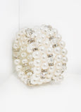 Faux Pearl Wrap Bracelet