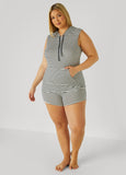 Emme Jordan Striped PJs Shorts Set