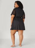 Love To Sleep Lace Paneled 3 Pc Set