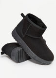 Faux Suede Ankle Boots