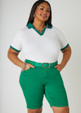 Plus Size Trendy Faux Leather Waist Belt Plus Size Vegan Leather Belt