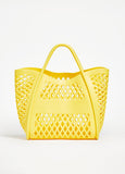 Lattice Rubber Shopping Tote
