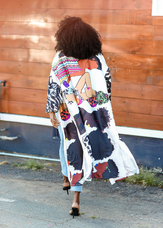Pardon My Fro™ The Squad Kimono