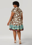 Floral Cotton Babydoll Dress