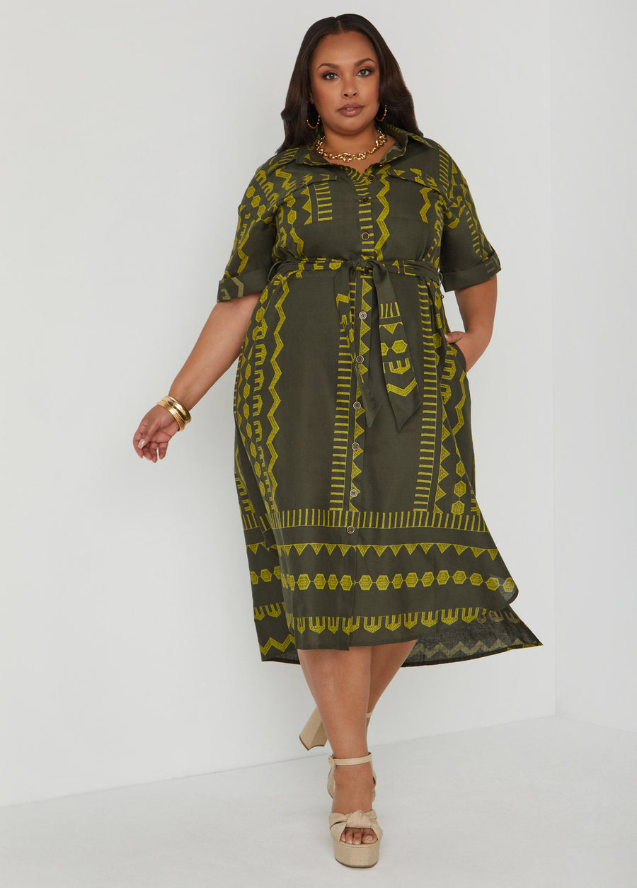 Plus size linen dress plus size cotton dress plus size summer dresses