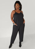 Plus Size Jumpsuit Plus Size One Piece Ribbed Summer Onesie