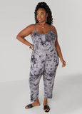 Plus Size Jumpsuit Plus Size One Piece Tie Dye Summer Onesie