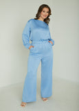 Open Back Wide Leg Jumpsuit