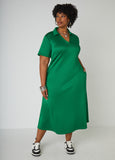 Plus Size polo shirt dress plus size maxi dress plus size spring dresses