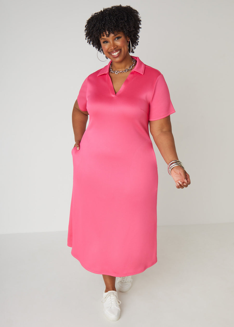 Plus Size polo shirt dress plus size maxi dress plus size spring dresses
