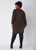 Lurex Bodycon Sweater Dress