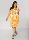 Tie Dyed Jersey T Shirt Dress