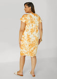 Tie Dyed Jersey T Shirt Dress