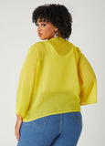 Draped Pleated Jacket